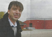 Froh über gutes Wasser: Verbandsvorsteher O. Arnold